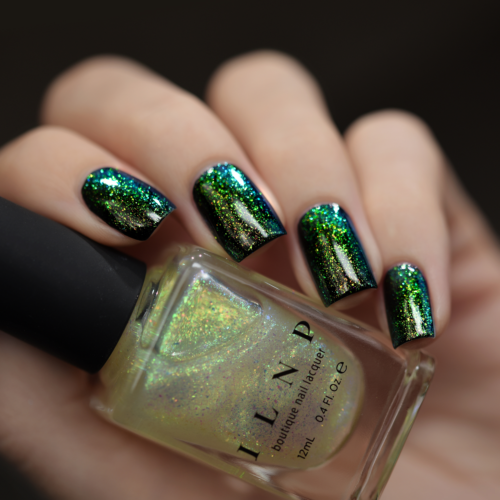 Renegade - Green, Blue, Violet Iridescent Topper Nail Polish