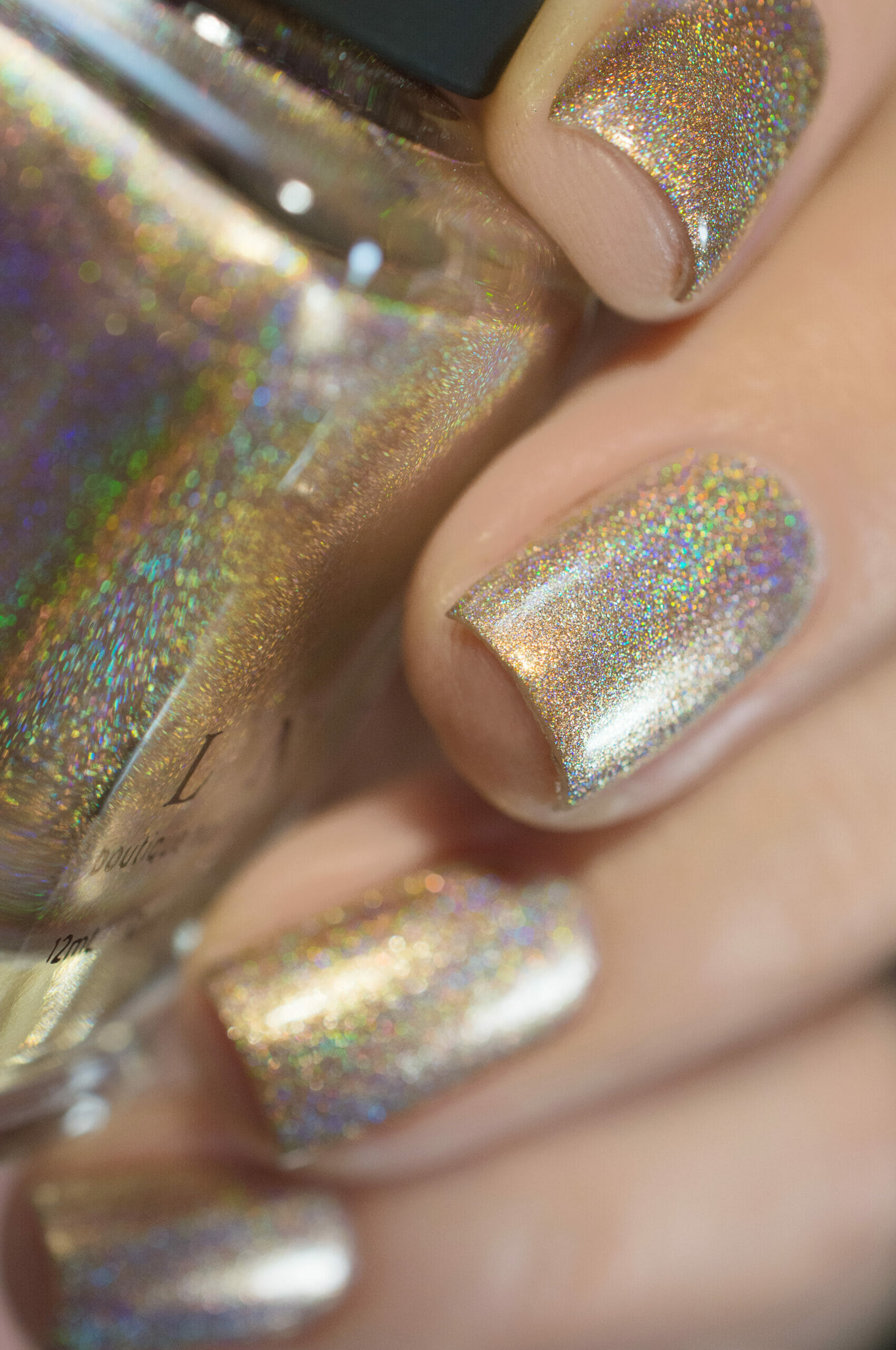 ILNP Empire - Gold Holographic Nail Polish