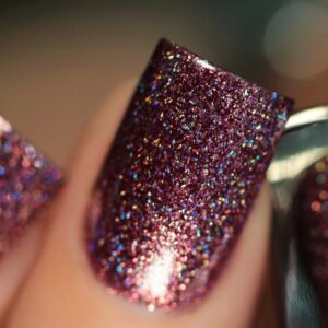 Bloodline Nail Polish Swatch by Laublm