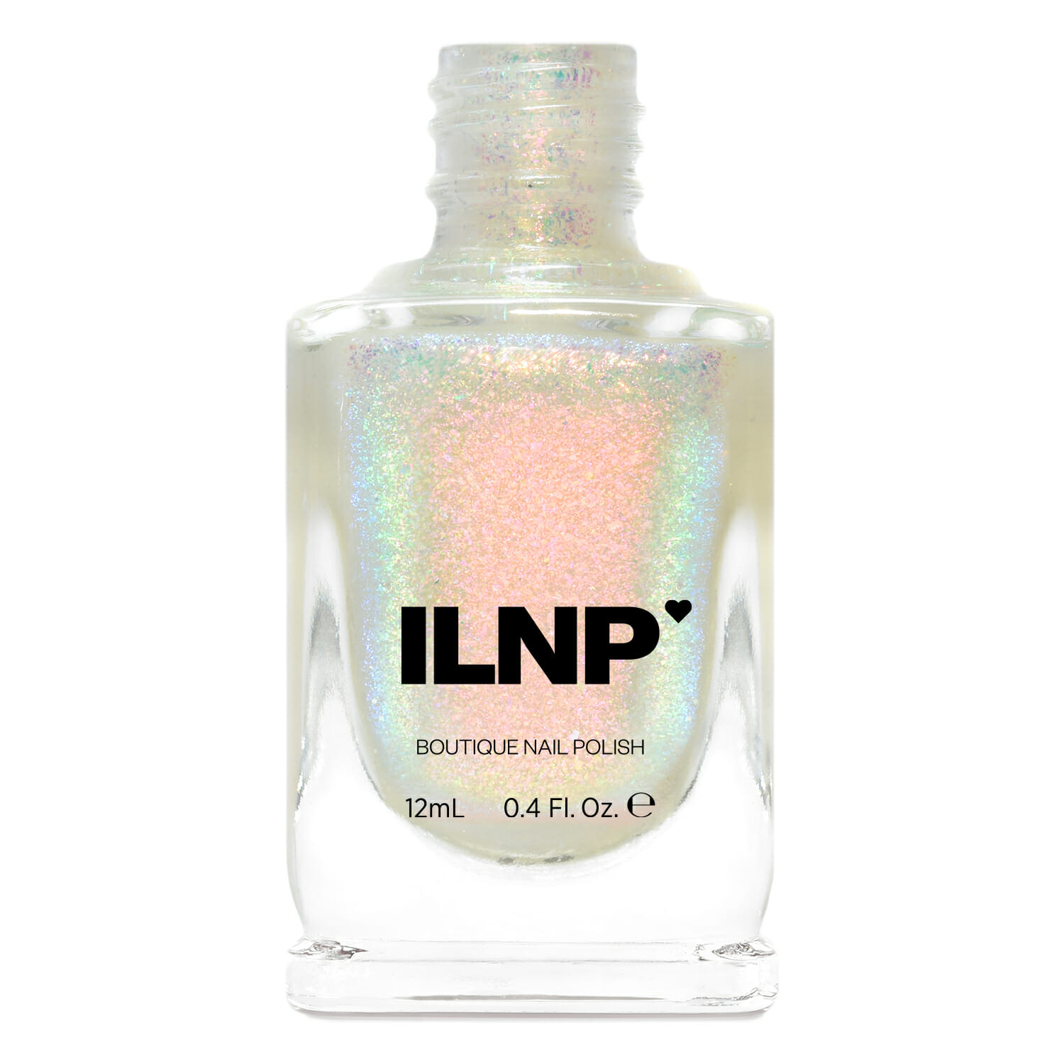  ILNP Black Magic - Deep Black Holographic Nail Polish : Beauty  & Personal Care