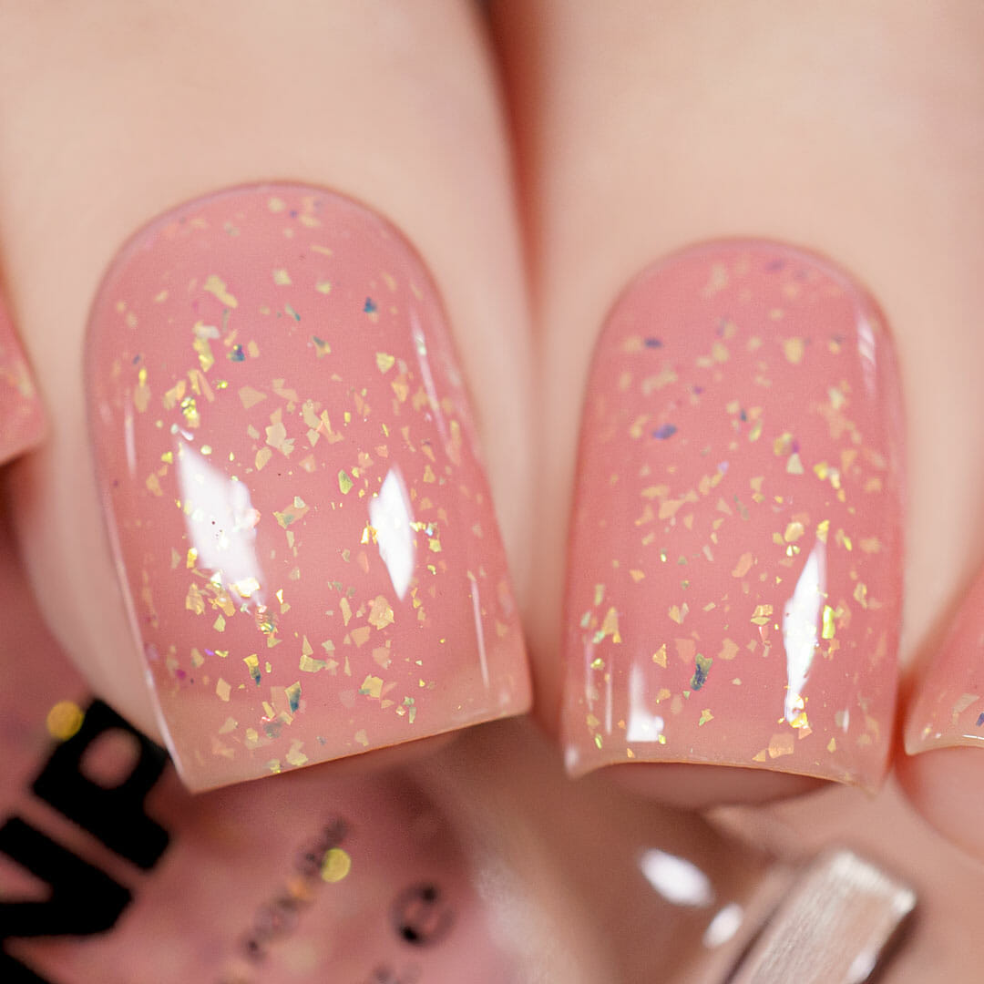 Solid Whisper Pink Heat Activated Nail Wraps -  Finland