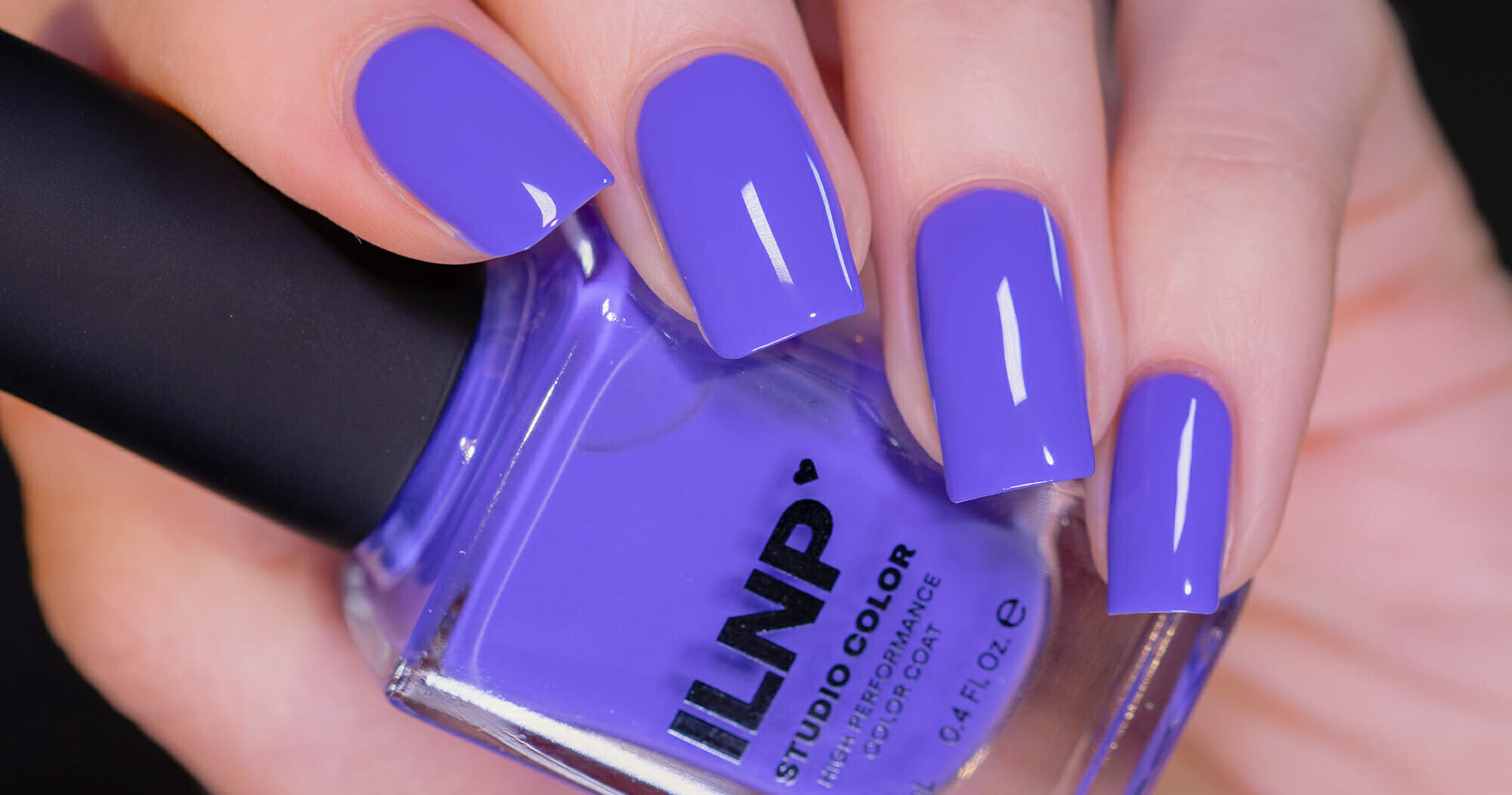 ILNP Hi-Score - Electrifying Blue-Violet Studio Color Nail Polish