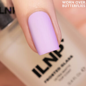 Frosted Glass - Over Butterflies