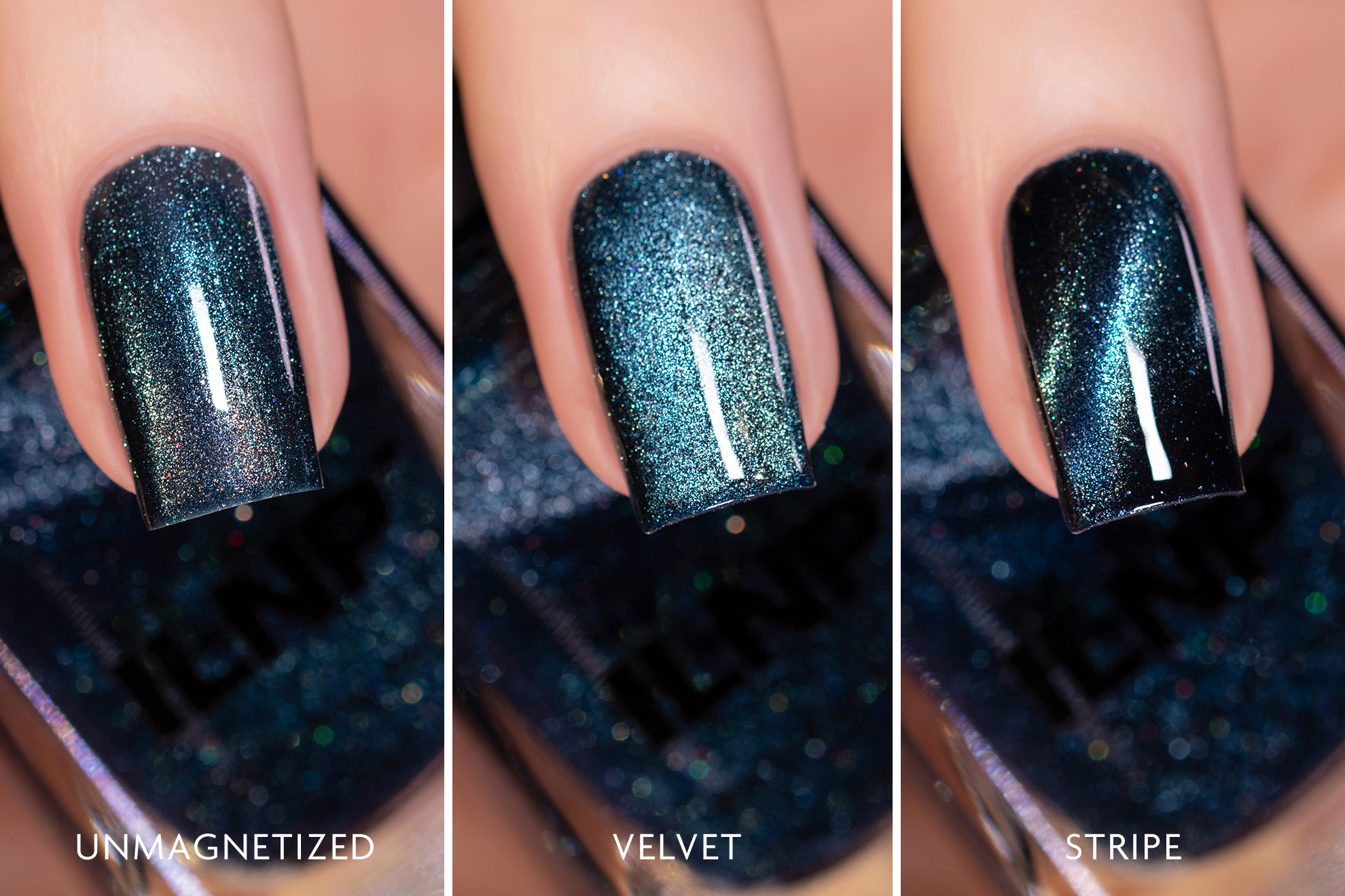 ILNP Ritual Deep Teal Magnetic Nail Polish ILNP Ritual Deep Teal Magnetic Nail Polish