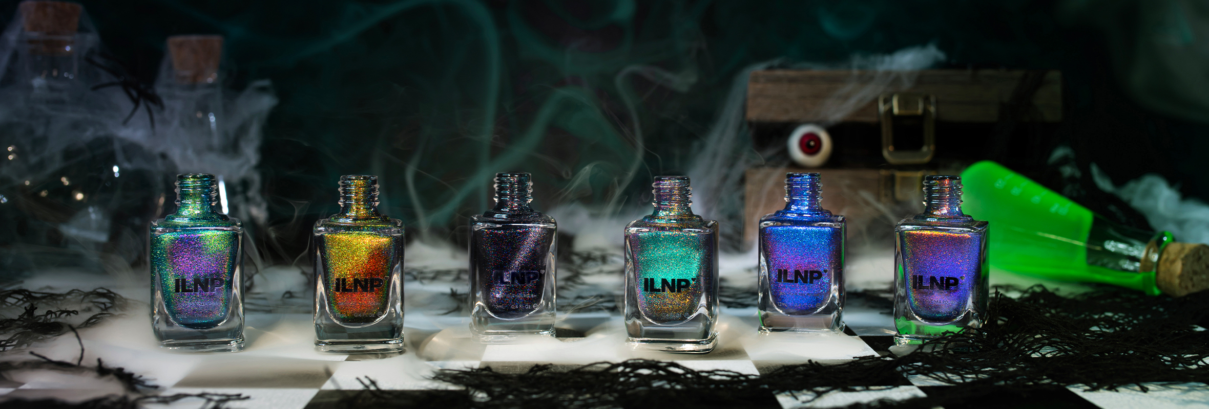 ILNP Twisted Collection - Mutated Magnetic Shimmer Nail Polishes