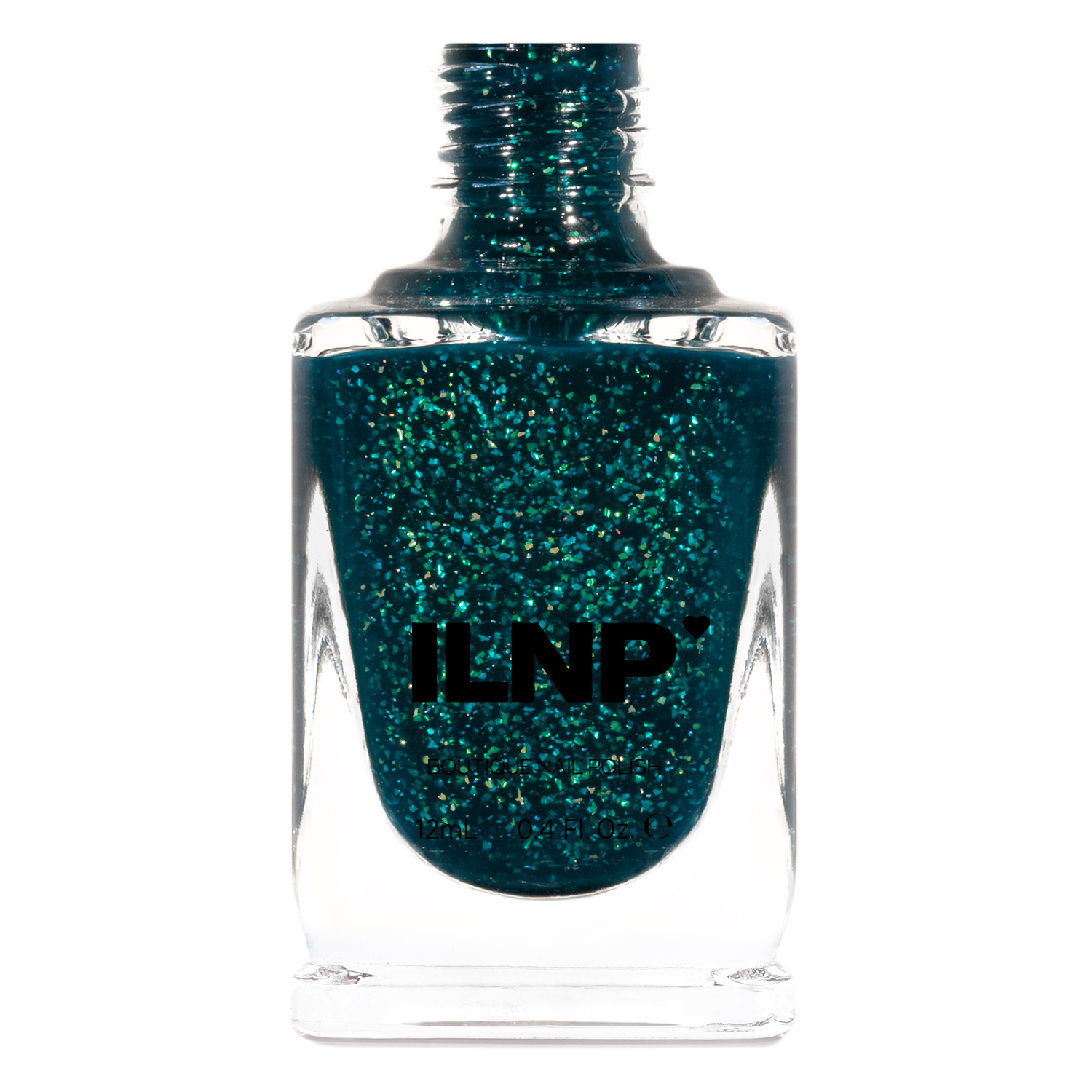 ILNP Unwrapped - Deep Teal Jelly Shimmer Nail Polish