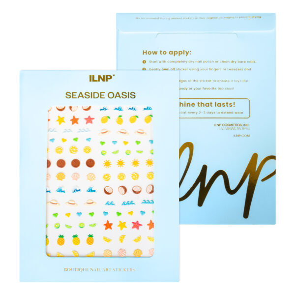 Seaside Oasis Nail Art Stickers